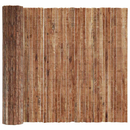 Bark Fence Brown 600 x 125 cm Bark