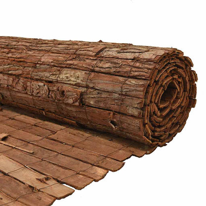 Bark Fence Brown 600 x 150 cm Bark