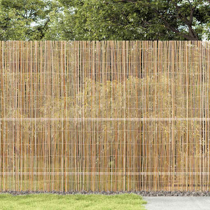 Bamboo Fence Natural 400 x 150 cm Bamboo