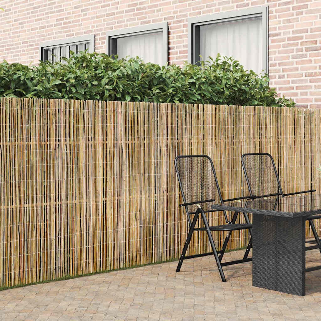 Bamboo Fence Natural 600 x 150 cm Bamboo