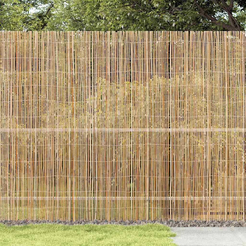Bamboo Fence Natural 500 x 180 cm Bamboo