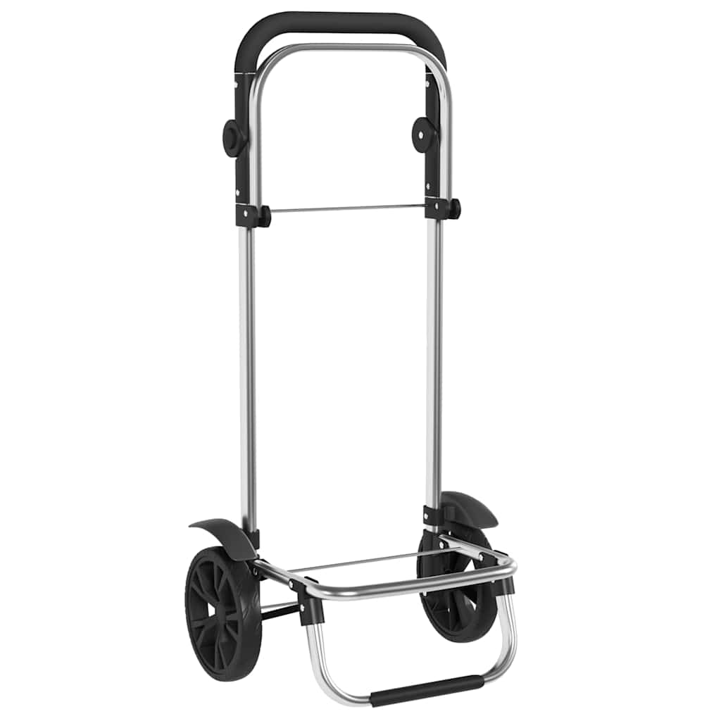Shopping Trolley Black 36.5 x 46.5 x 100.5 cm Oxford fabric