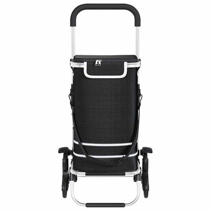 Shopping Trolley Folding Black 47 x 39 x 100.5 cm Oxford fabric