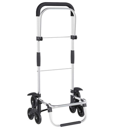 Shopping Trolley Folding Grey 47 x 39 x 100.5 cm Oxford fabric