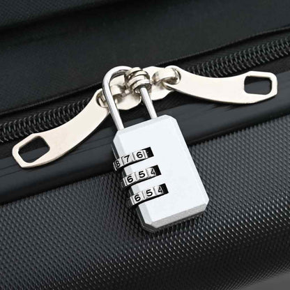 Suitcase Folding with Lock Black 34 x 23 x 55.5 cm ABS Plastic