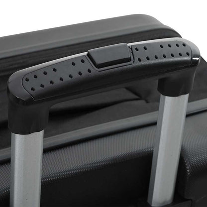 Suitcase Folding with Lock Black 43 x 27 x 66 cm ABS Plastic