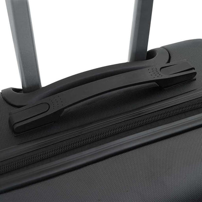 Suitcase with Lock 3 pcs Black 50 x 31 x 78 cm ABS Plastic