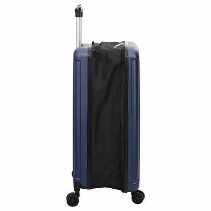 Suitcase Folding Dark blue 34 x 23 x 55.5 cm ABS Plastic