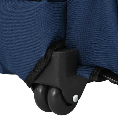 Pet Trolley 3-in-1 Design Blue 48x32x(57-106) cm Oxford Fabric