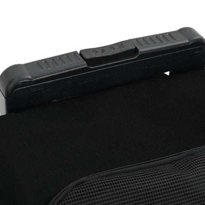 Pet Trolley 3-in-1 Design Black 48x32x(57-106) cm Oxford Fabric