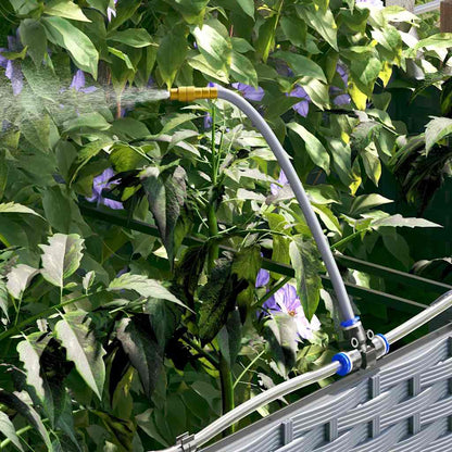 Garden Planter 4 pcs LiGht Grey Steel