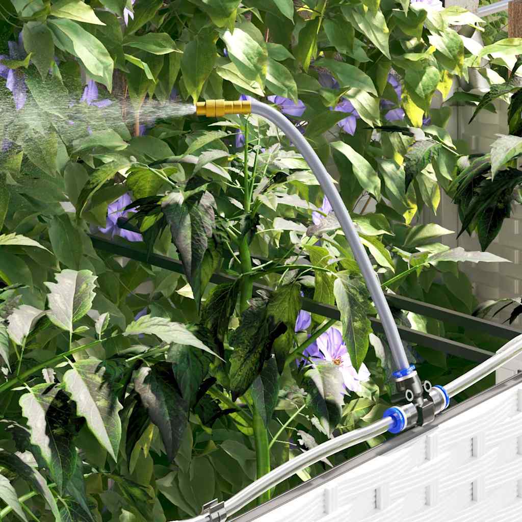 Garden Planter 3 pcs White Steel