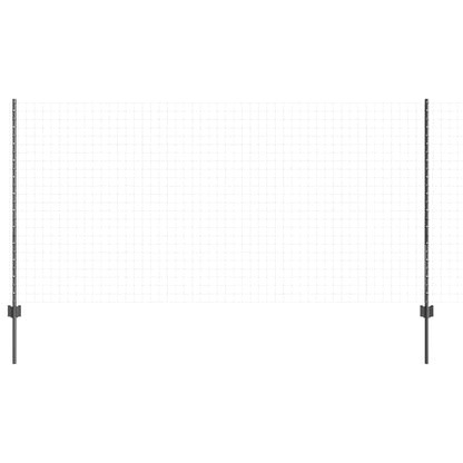 Fence Post 5 pcs Grey 120 cm Steel