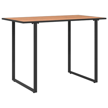 Garden Table Brown 100 x 55 x 70 cm Wood