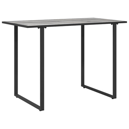 Garden Table Grey 100 x 55 x 70 cm Wood