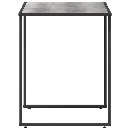 Garden Table Grey 100 x 55 x 70 cm Wood