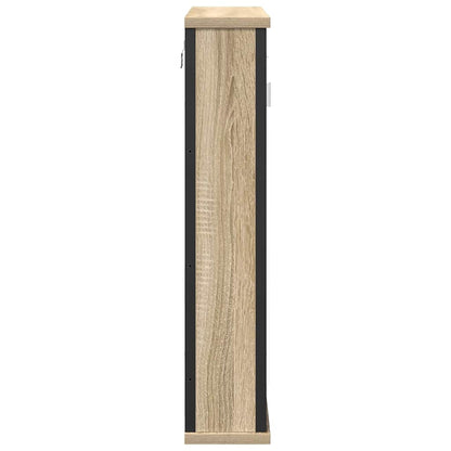 Mirror Cabinet Sonoma Oak 42 x 12 x 60 cm Engineered Wood