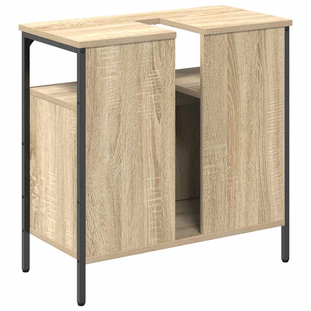 Bathroom Cabinet Beige 60 x 30 x 60 cm Engineered wood