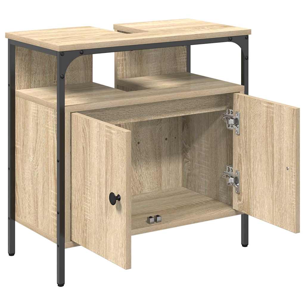 Bathroom Cabinet Beige 60 x 30 x 60 cm Engineered wood