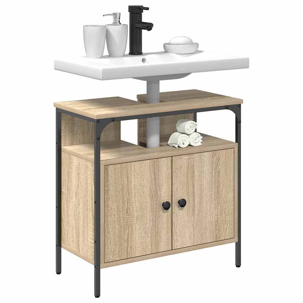 Bathroom Cabinet Beige 60 x 30 x 60 cm Engineered wood