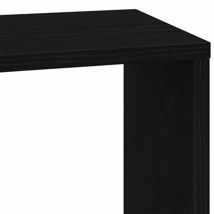 Bookcase Black Oak 45 x 23.5 x 162.5 cm