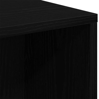 Bookcase Black Oak 50 x 25 x 102 cm
