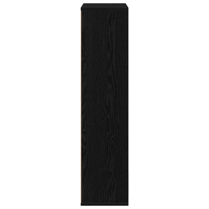 Bookcase Black Oak 50 x 25 x 102 cm