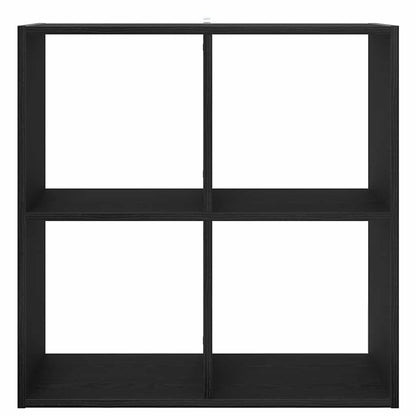 Bookcase Black oak 68.5 x 32 x 68.5 cm Engineered wood