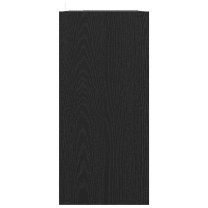 Bookcase Black Oak 68.5 x 32 x 68.5 cm