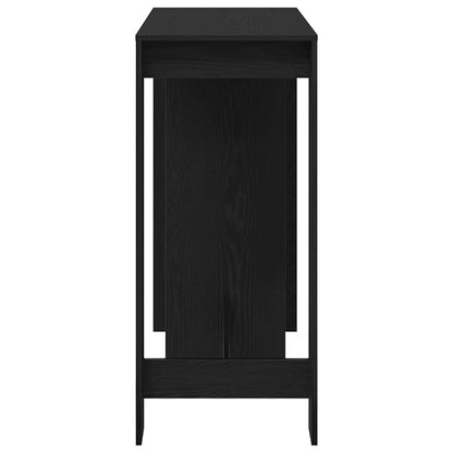 Bar Table 124 x 46 x 103.5 cm Engineered Wood Black Oak