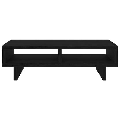 Monitor Stand Black Oak 50x27x15 cm Engineered Wood