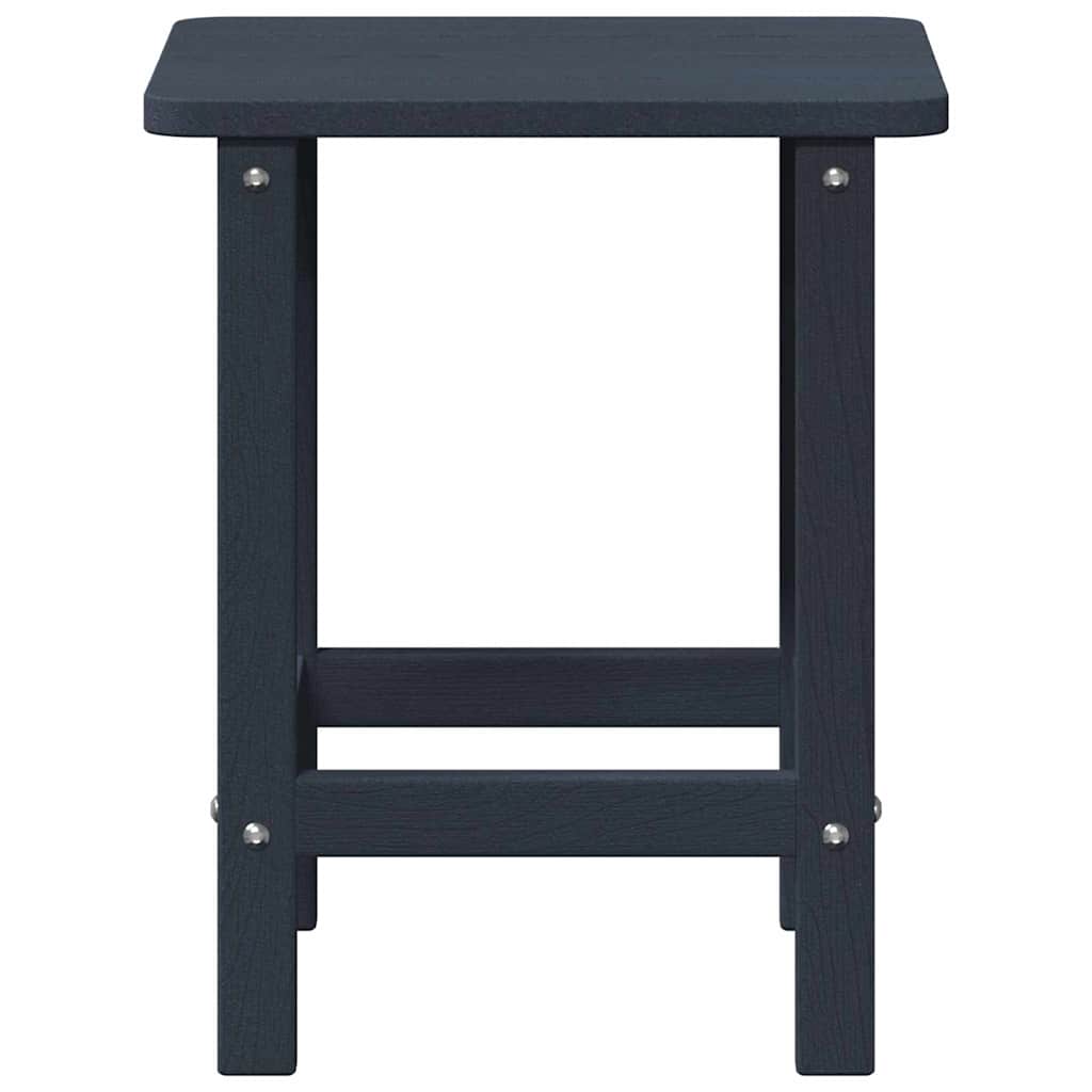 Side Table Navy Blue 38 x 38 x 46 cm Polyethylene