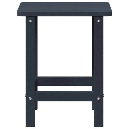 Side Table Navy Blue 38 x 38 x 46 cm Polyethylene