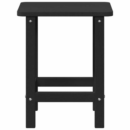 Side Table Black 38 x 38 x 46 cm Polyethylene