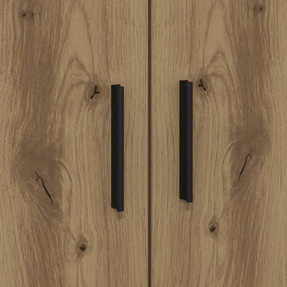 Bed Frame with Drawer Artisan Oak 100 x 200 cm Engineered Wood