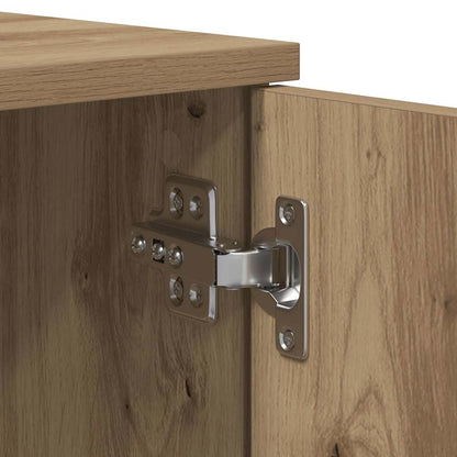 Bed Frame with Drawer Artisan Oak 100 x 200 cm Engineered Wood