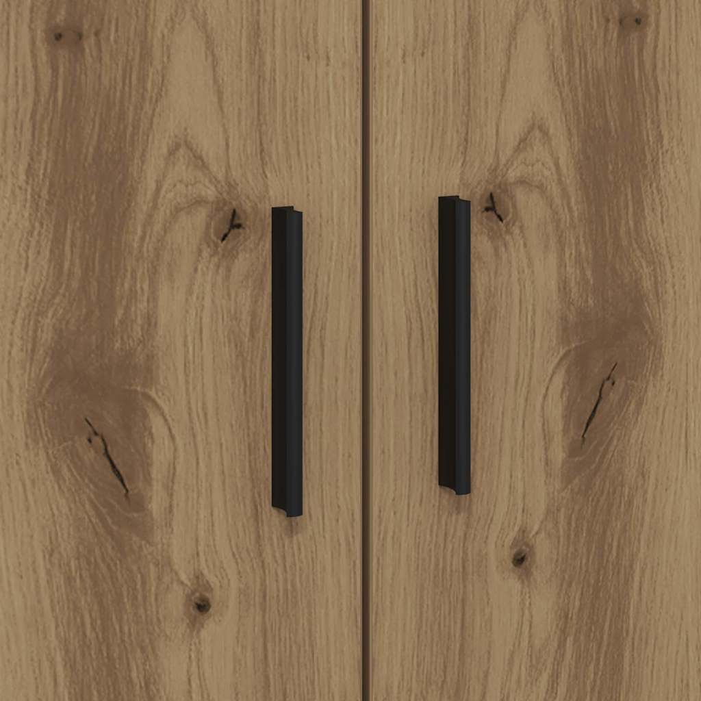 Bed Frame with Drawer Artisan Oak 90 x 200 cm Engineered Wood
