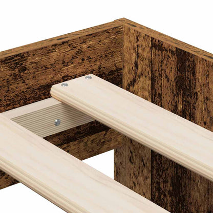 Bed Frame with Drawer Artisan Oak 70 x 190 cm Engineered Wood