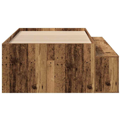 Bed Frame with Drawer Artisan Oak 70 x 190 cm Engineered Wood