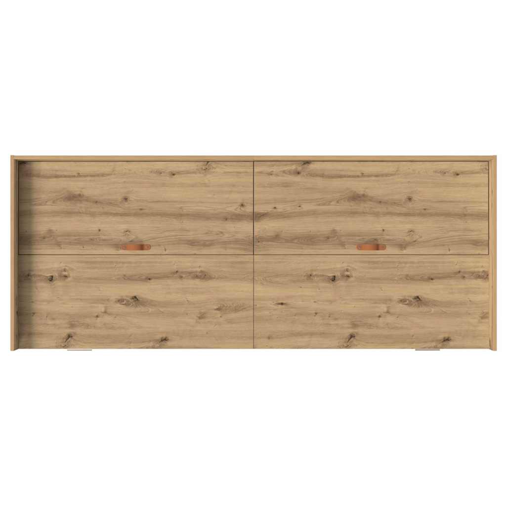 Bed Frame with Drawer Artisan Oak 80 x 200 cm Engineered Wood