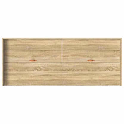 Bed Frame with Drawer Sonoma Oak 75 x 190 cm Engineered Wood