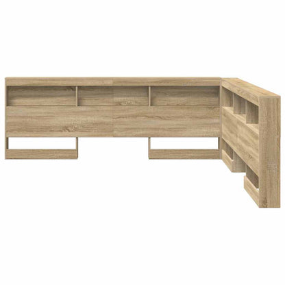 Storage Headboard Sonoma Oak Engineered Wood