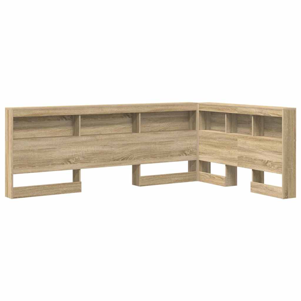 Storage Headboard Sonoma Oak Engineered Wood