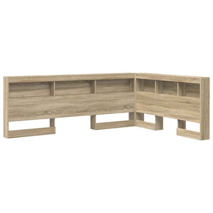 Storage Headboard Sonoma Oak Engineered Wood