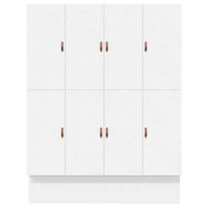 Storage Bed Frame with Drawer White 180 cm Engineered Wood