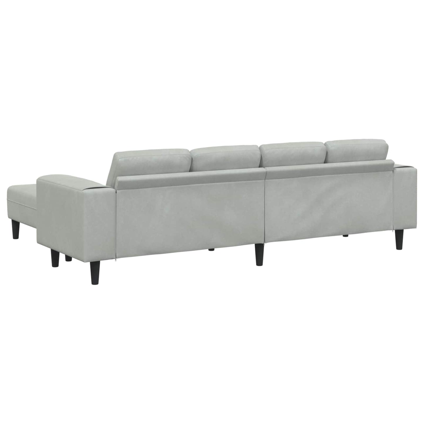 Living Room Couch 3 pcs Light Grey