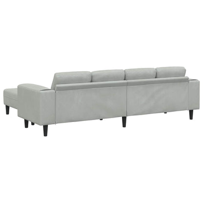 Living Room Couch 3 pcs Light Grey