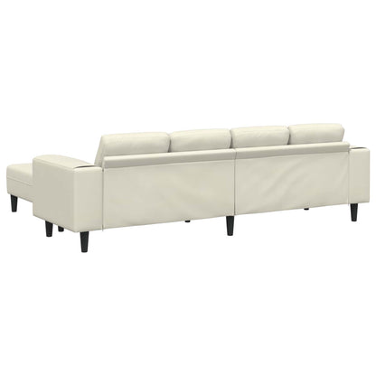Living Room Couch 3 pcs Cream