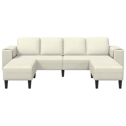Living Room Couch 3 pcs Cream