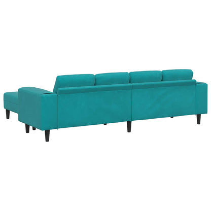Living Room Couch 3 pcs Turquoise